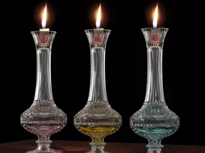  crystal glass antique  3D model