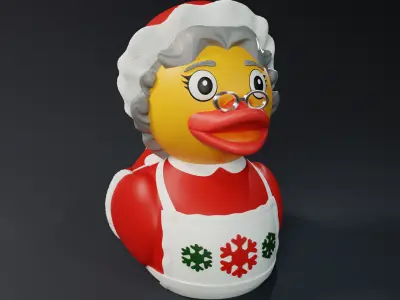 Christmas Themed Rubber Duck Pack 3D print model