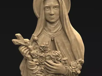 Saint Therese  3D print model