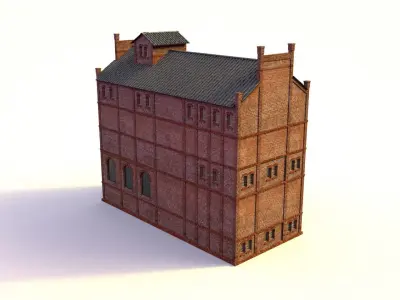 Brewery Mill 3D model