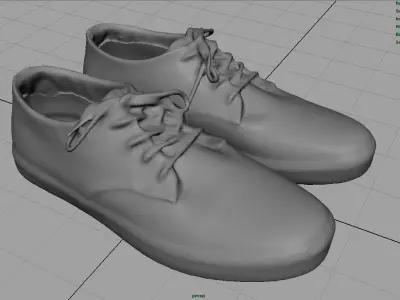 Sneakers 12 Low-poly 3D model