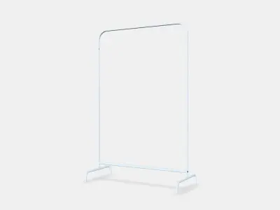 MULIG coat rack Low-poly 3D model