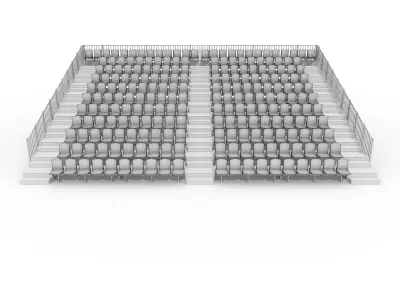 Bleachers 31 3D model