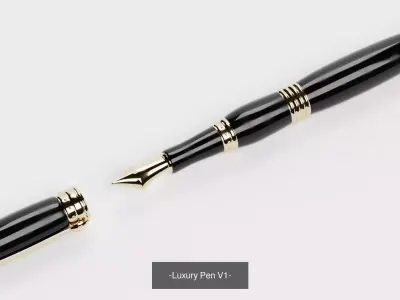 -Luxury Pens- 3D Model Pack