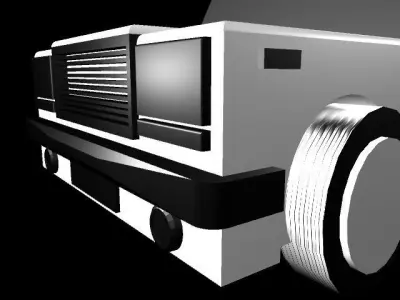 Vaz Car 3D model