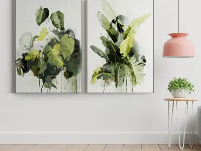 Photo Frame 293 Low-poly 3D model