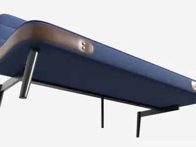 Sofa bed Simple 3D model