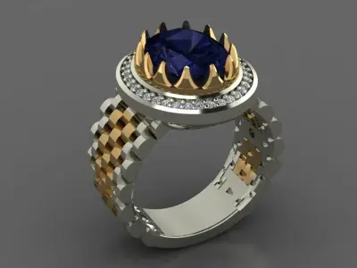 Ring men 3D print model