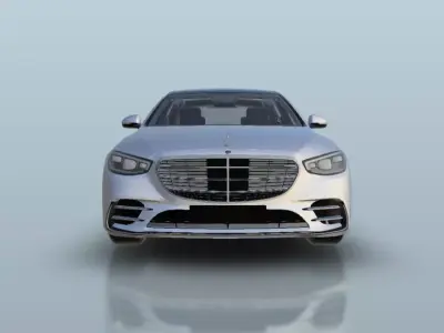 Mercedes Benz S500 2021 3D print model