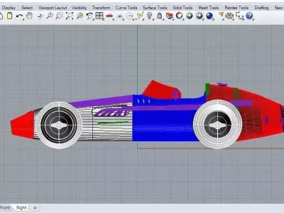 Maserati 250F 3D model