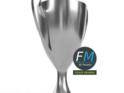 Trophy cup 3 3D model