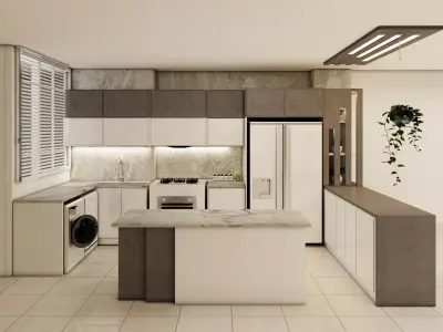 Modern kitchen  3D model