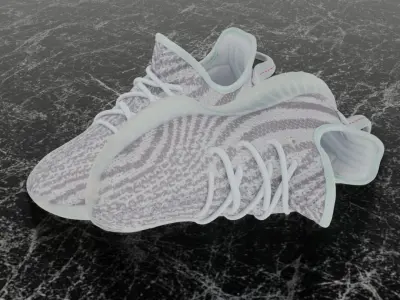 ADIDAS YEEZY BOOST 350 3D SHOES 3D model
