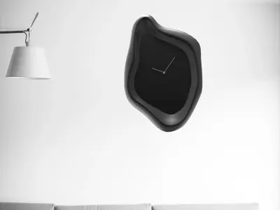 20 cm wall clock 3D print model