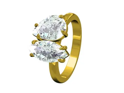 Engagement Ring-44 3D print model