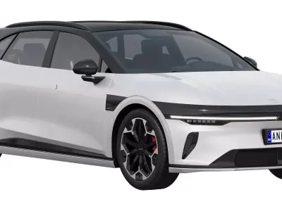 Zeekr 7GT 2026 3D model