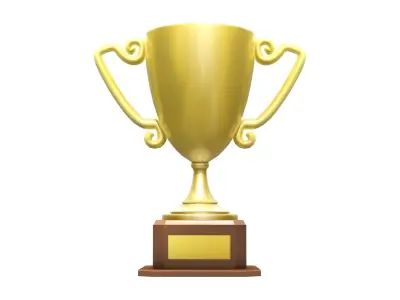 Trophy Cup Low-poly 3D model buy