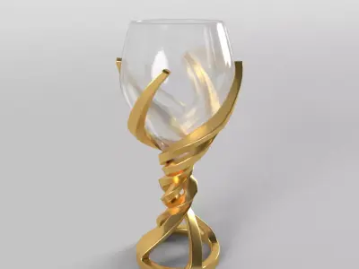 Drinking Glass 3D model