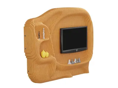 Parametric TV 3D model 19 3D model