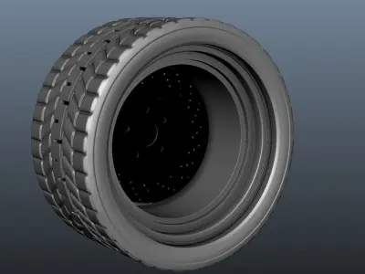 Mercedes AMG TYRE 3D model