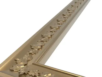 Carved Picture Frame 3D model