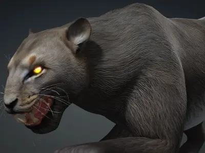 Leopard Hybrid-B1 3D model