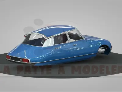 Citroen DS LPAM 3D model