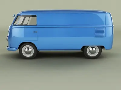 Volkswagen Type 2 van T1 3D model