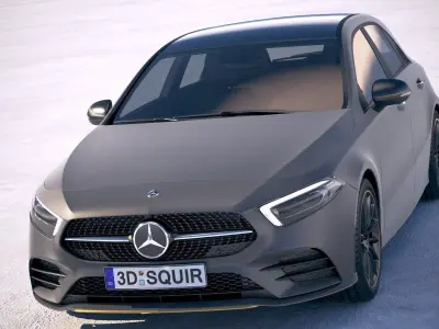 Mercedes A-Class AMG 2019 3D model