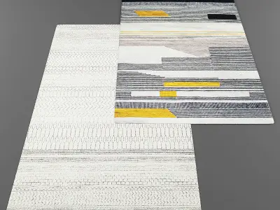 Rugs set250 3D model