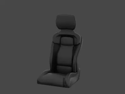 Car seat  3D Model 3D model