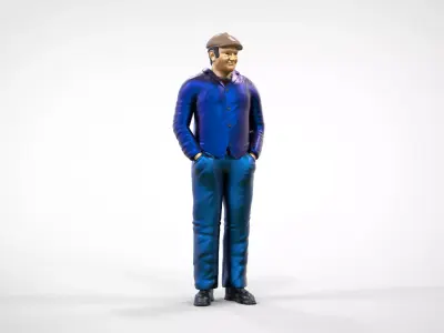 Frederick Travis Dibnah -  fred - backstreet mechanic 3D print model