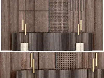 Decor Panel Low-poly 3D model