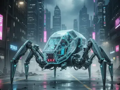 High Tech Tanks  2 Game Ready  3D Print Solid Mesh Low-poly 3D model