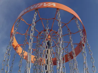 INNOVA Disc Golf Basket 3D model