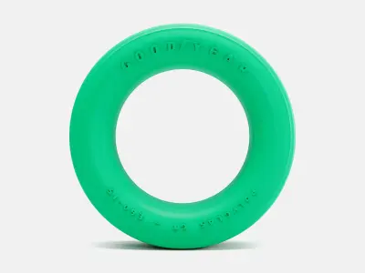 15x6 Goodyear Polyglas E60-15 Tire 3D print model