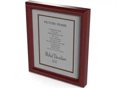 Home decorations Picture Frame Low-poly 3D model purchase
