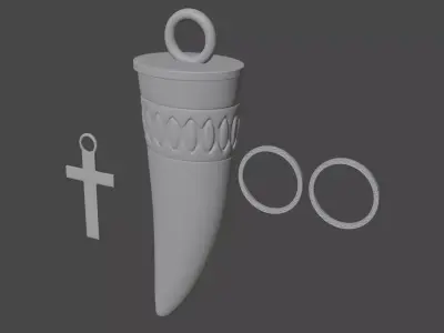 Printable fang Free 3D print model