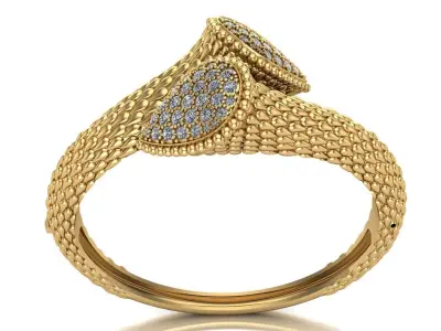 Boucheron Serpent bangle 3d print 3D model