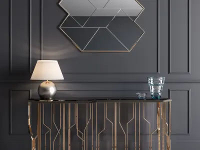 Ginza-Longhi Console 3D model