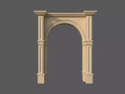 Classic Roman or greek  Arc 3D model