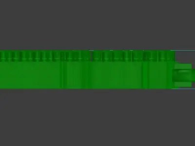 GME Diamond Pendant Gold Silver Platinum Luxury Initial Necklace 3D print model