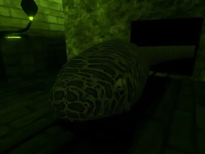 Snake Python Low-poly 3D model