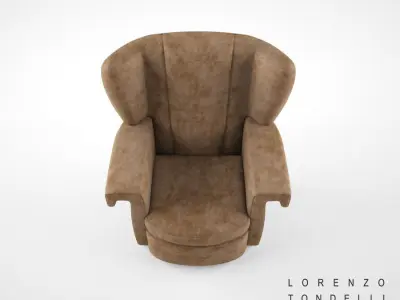 Lorenzo Tondelli Ava armchair 3D model
