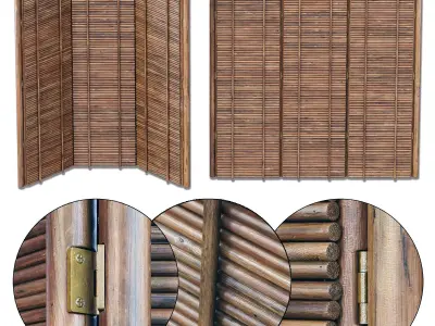 Screen horizontal  branch straight n1 3D model