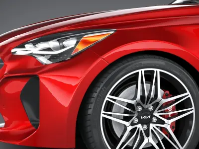 Kia Stinger GT 2022 3D model