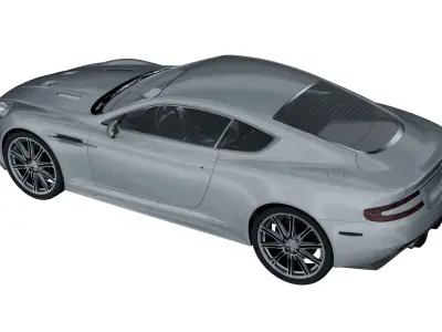 Aston Martin - 2007 - DBS 3D model