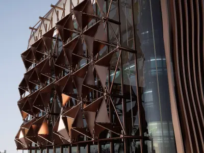 Kinetic facade Model 3D model