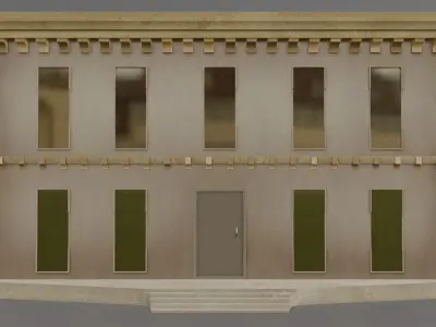 Free House Free low-poly 3D model