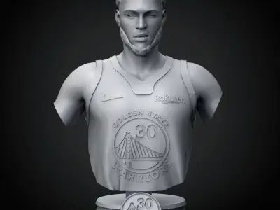 Steph Curry 3D Printable 4 3D print model